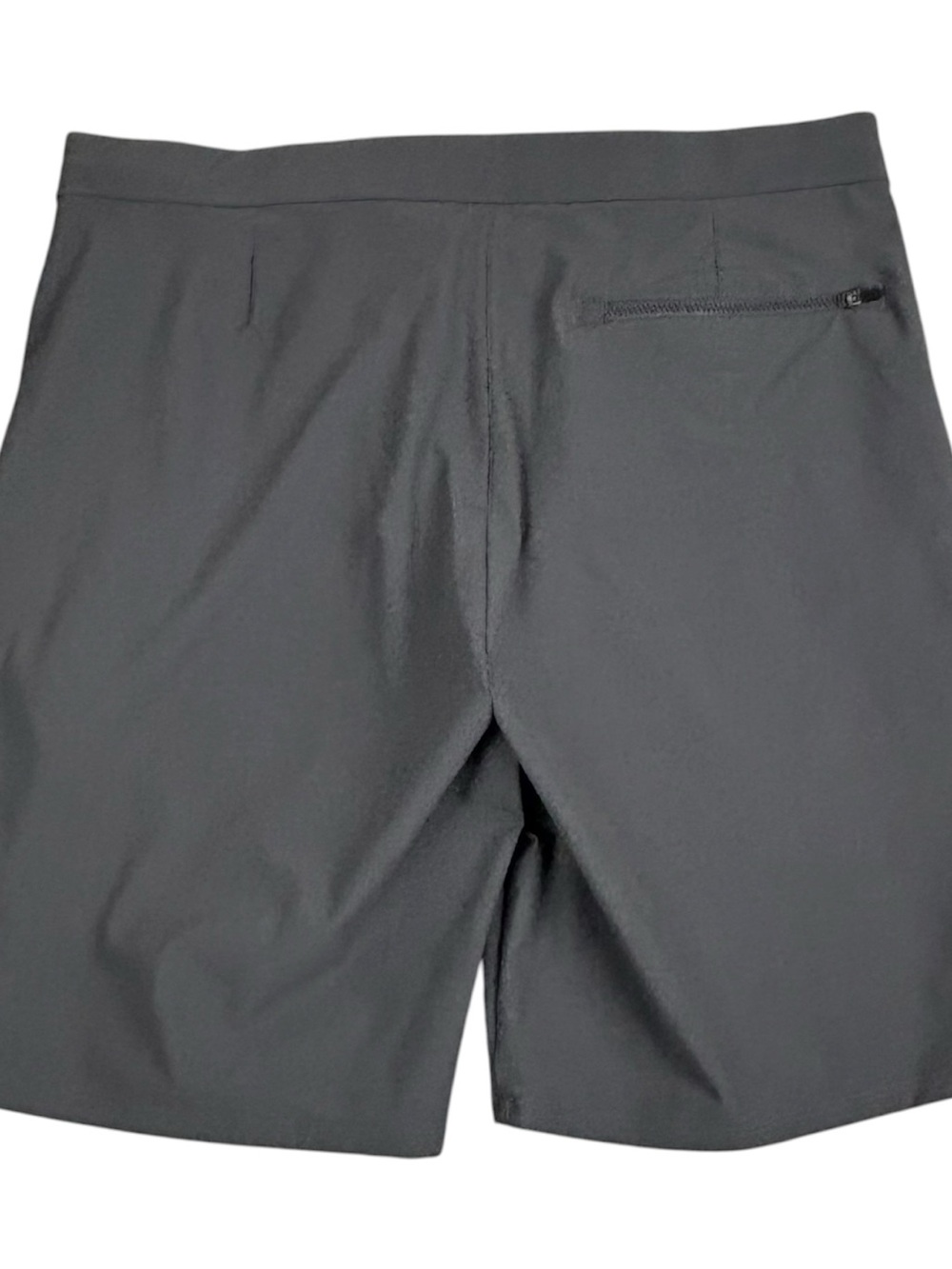 Vuori Fleet Short Mens Large Gray Stretch Performance Wicking Drawstring V386 - Picture 2 of 13